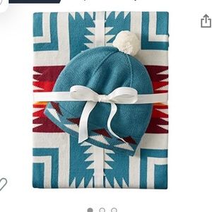 Pendleton Baby Blanket and Beanie